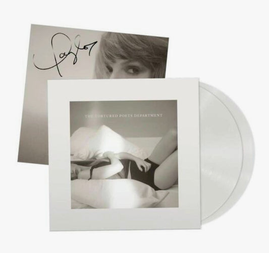 The Tortured Poets Department Vinyl with Signed Photo Insert + Bonus Track “The Manuscript”